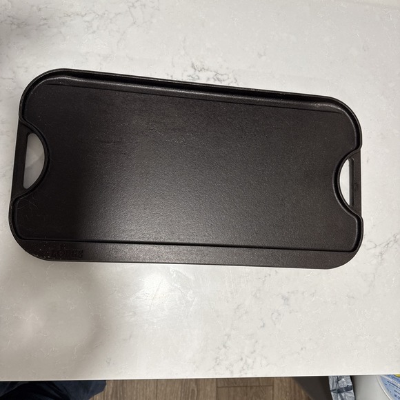 Lodge Pro-Grid Cast Iron Reversible Grill Griddle Combo PG12 USA - Picture 4 of 5